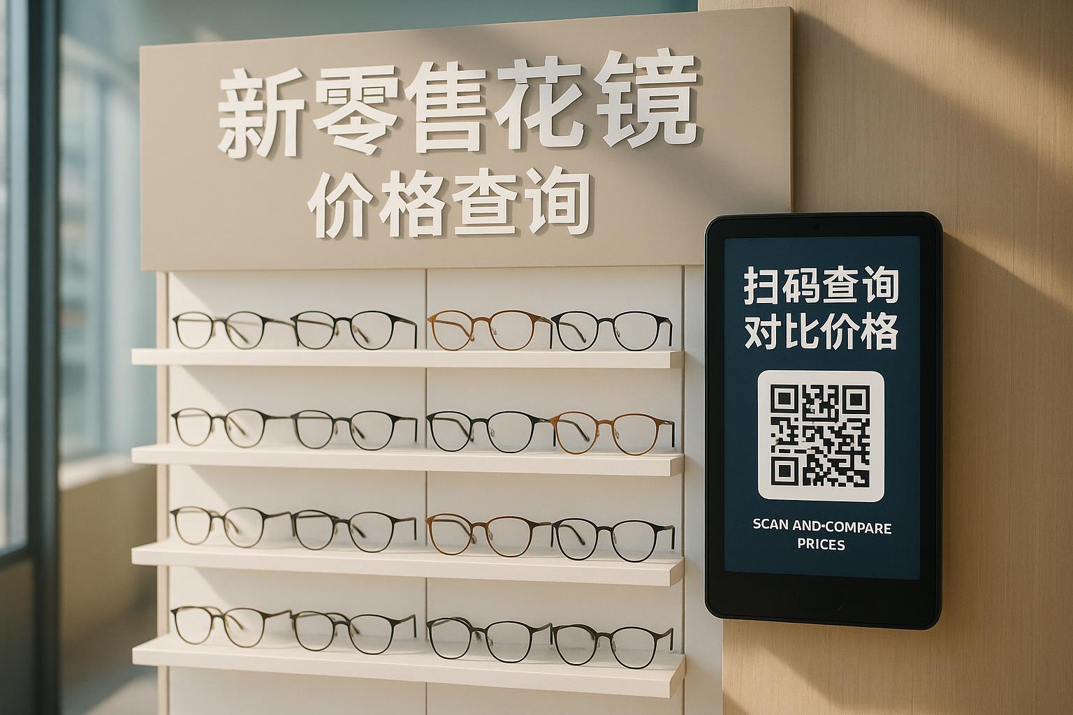 哪里能买到金华新零售老花镜？
