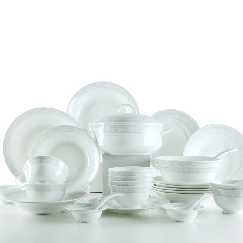 生活本色田园系列田园骨瓷餐具散件