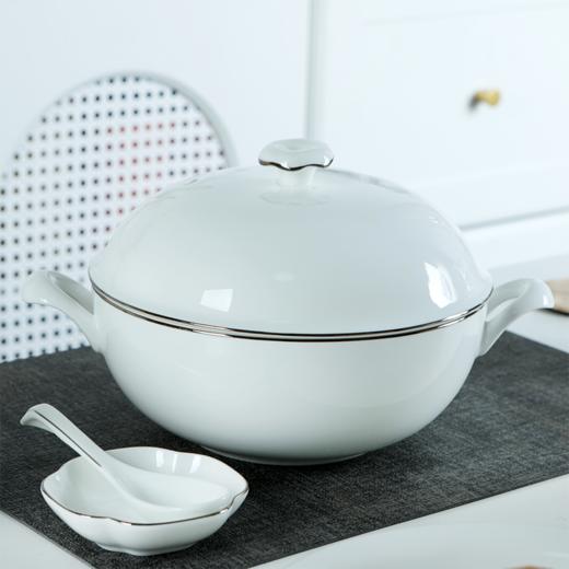 生活本色白金线8人用40件骨瓷餐具 商品图4