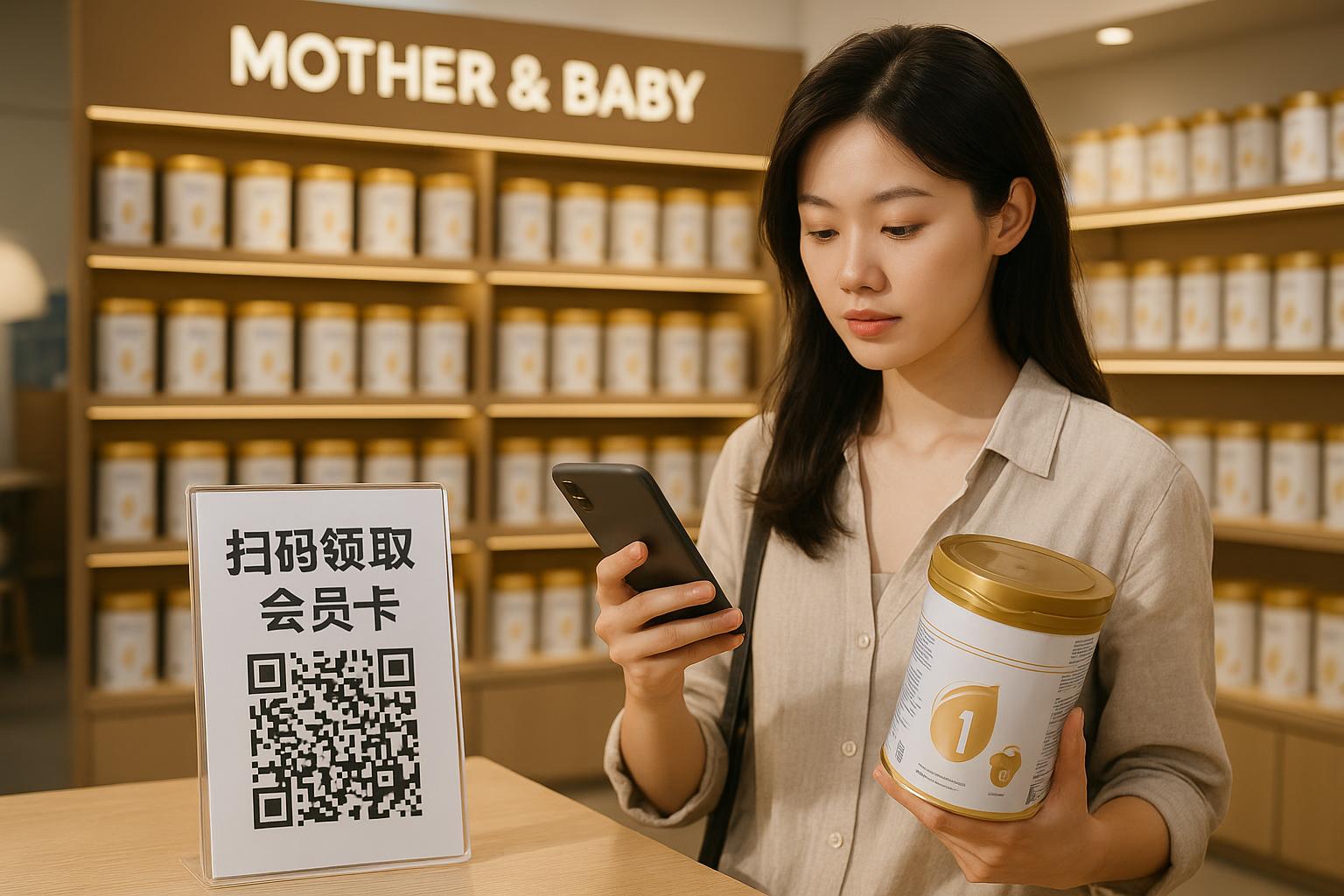 奶粉新零售如何实现线上线下融合？