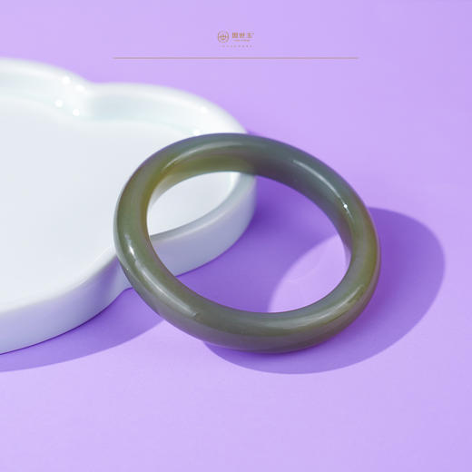 新疆国玉盟世玉和田玉手镯【带证书·顺丰物流】 商品图0