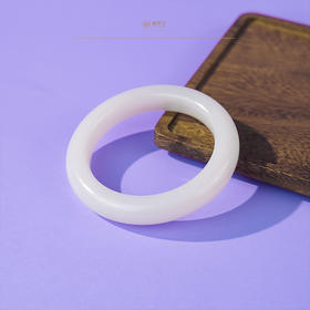 新疆国玉盟世玉羊脂玉手镯【带证书·顺丰物流】