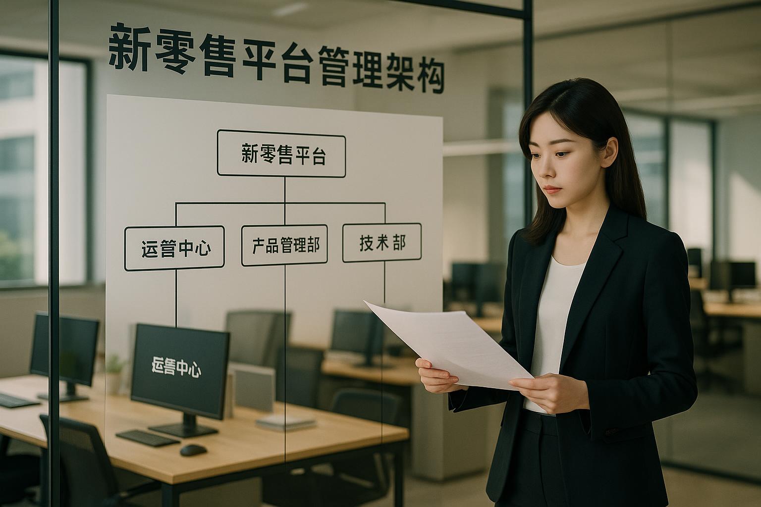 新零售平台管理部门的核心架构有哪些？