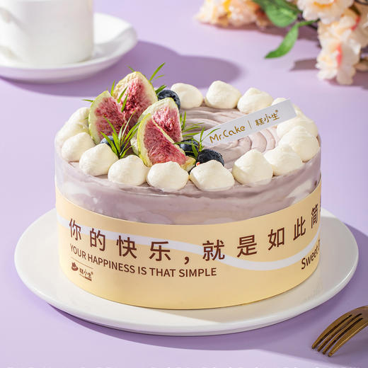 芋泥千层半糖蛋糕 商品图2