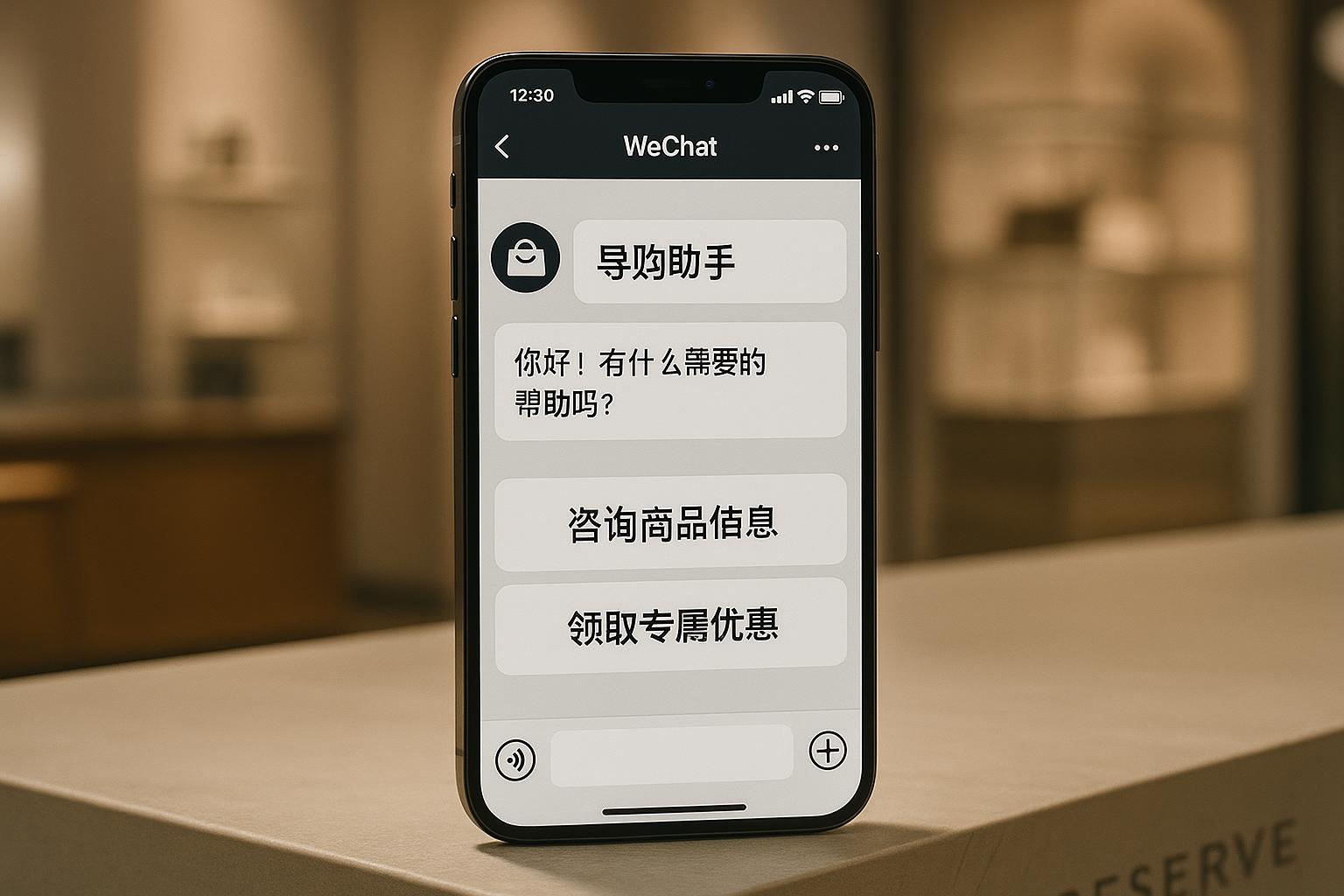 方法一：通过微信服务号菜单栏查找