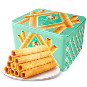 如水黄油鸡蛋卷铁盒480g