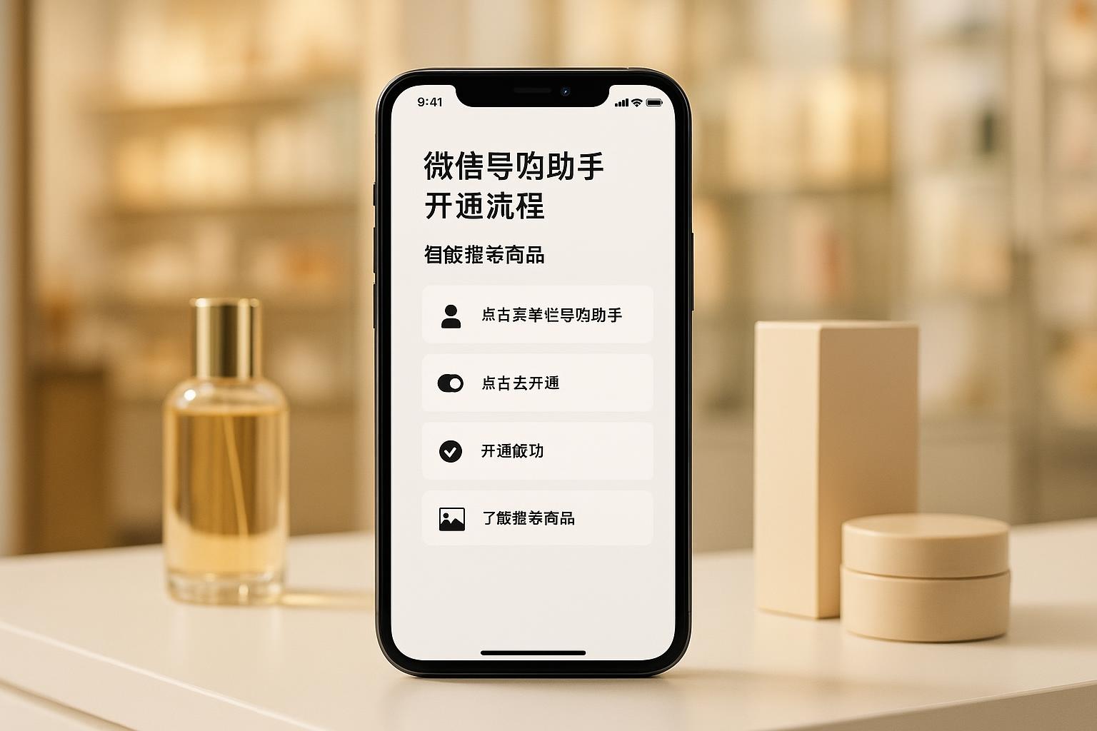 如何注册微信导购助手？