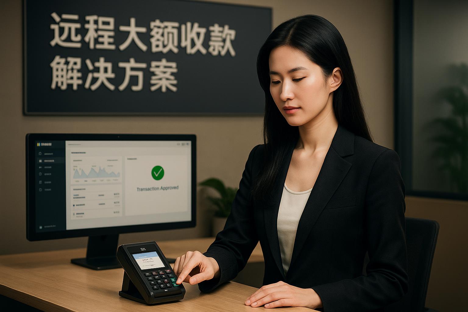 遠(yuǎn)程大額收款怎么做？門店和企業(yè)安全收款的專業(yè)解決方案