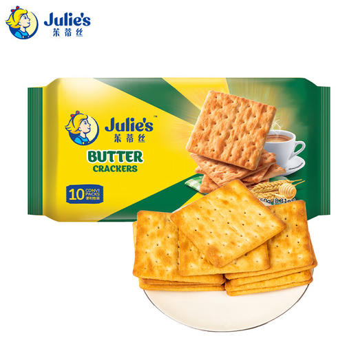茱蒂丝奶油苏打饼干250g/056920 口感升级清香不油腻 商品图0