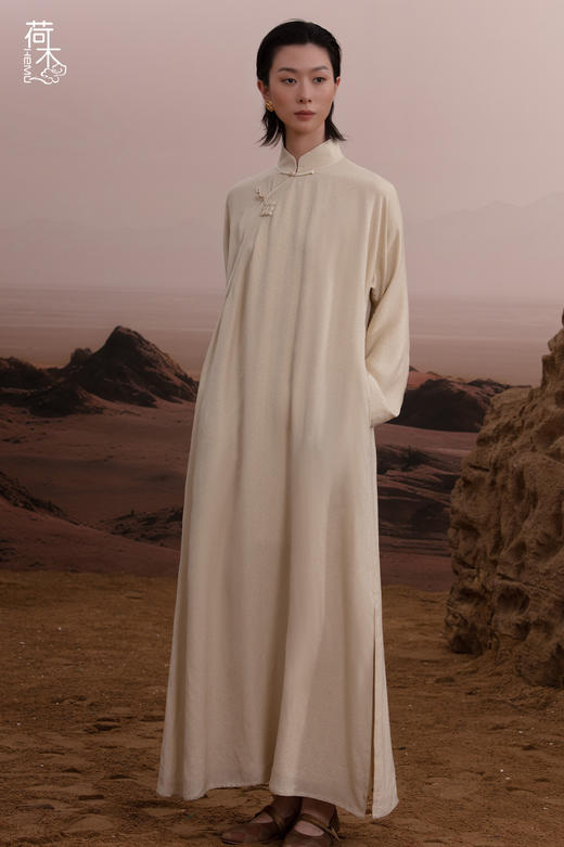 荷木HEMU丨四瓣花语·长袍 商品图2