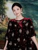 盛唐牡丹| 丝绒串珠绣花披肩外套 商品缩略图1