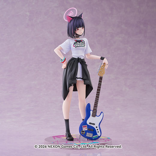 【GSC现货】1/7标准比例 和纱（乐队）蔚蓝档案 手办模玩 商品图3