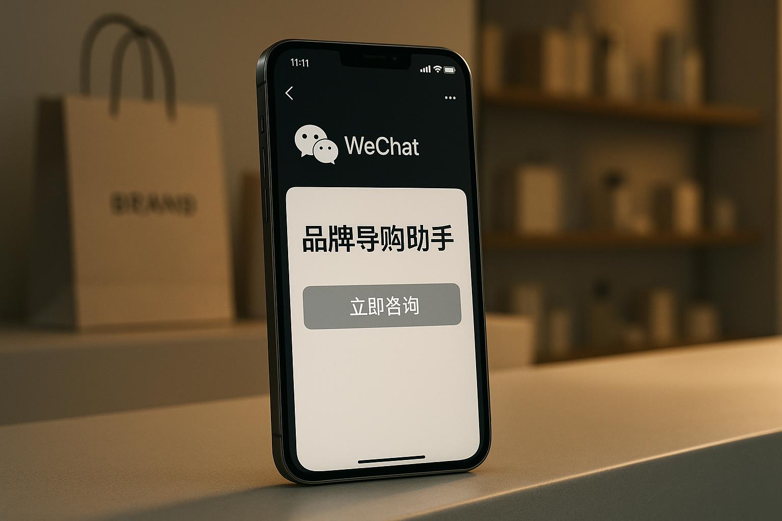 方法一：通过品牌公众号菜单进入