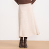 【A字针织半身裙】EITIE爱特爱极简纯色羊毛高腰显瘦秋季新款针织半裙D2501923 商品缩略图9