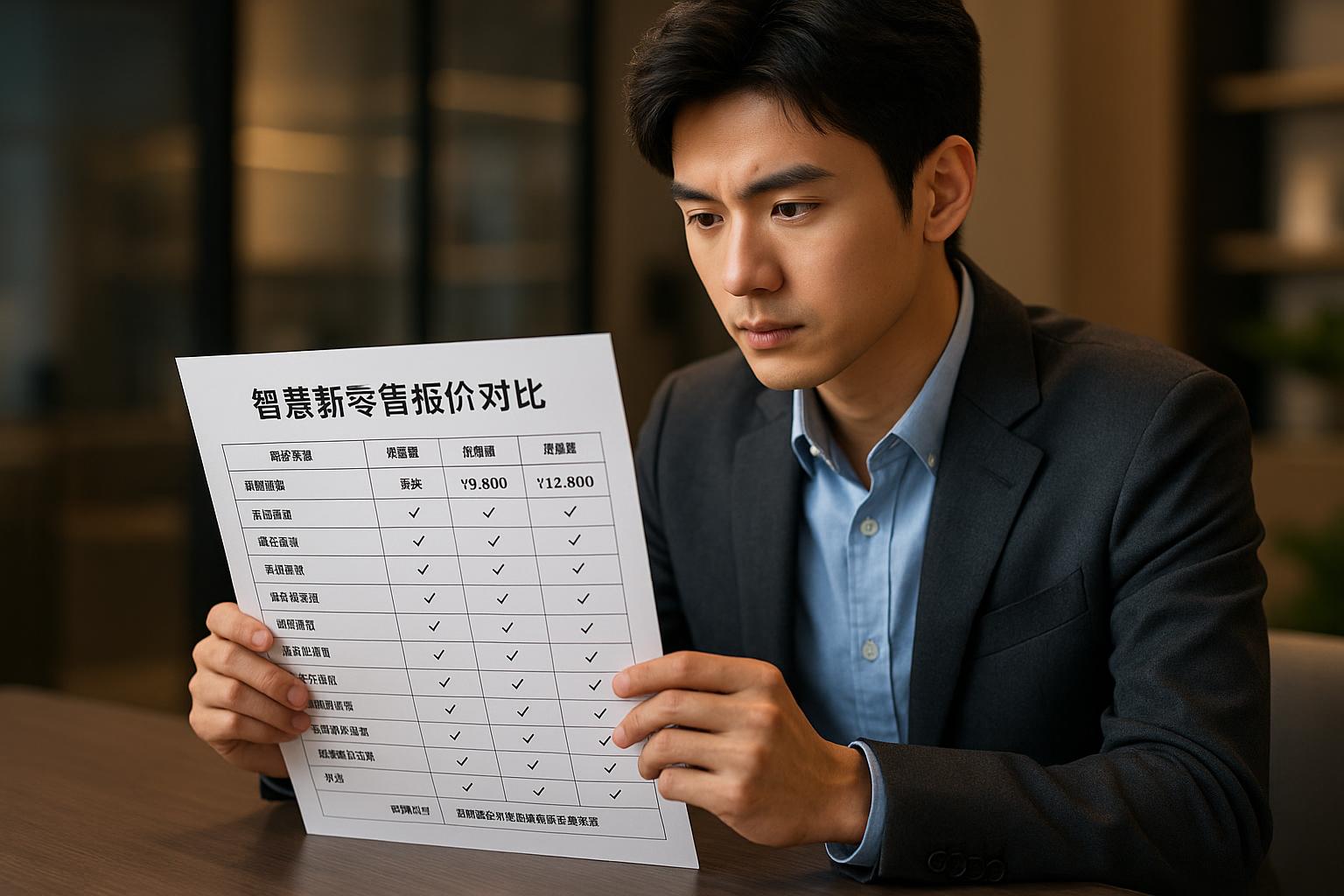 台州智慧新零售服务有哪些收费模式？