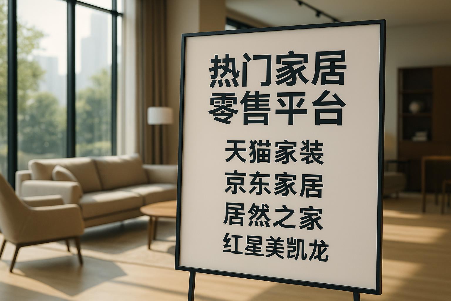 上海主流家居新零售平台有哪些？