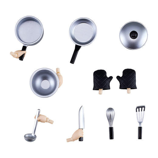 【GSC预售定金】粘土娃 厨房配件套装 手办模玩 商品图4