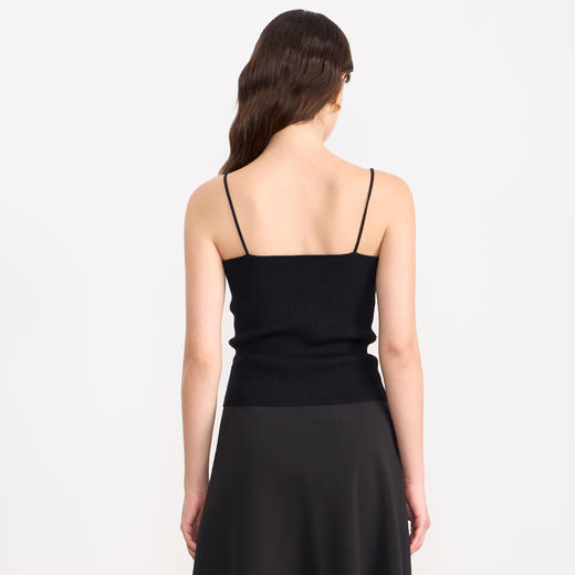 【打底针织吊带】EITIE爱特爱舒适贴身显瘦百搭时尚秋季新款吊带衫D2501816 商品图4