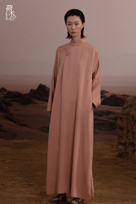 荷木HEMU丨四瓣花语·长袍 商品图0
