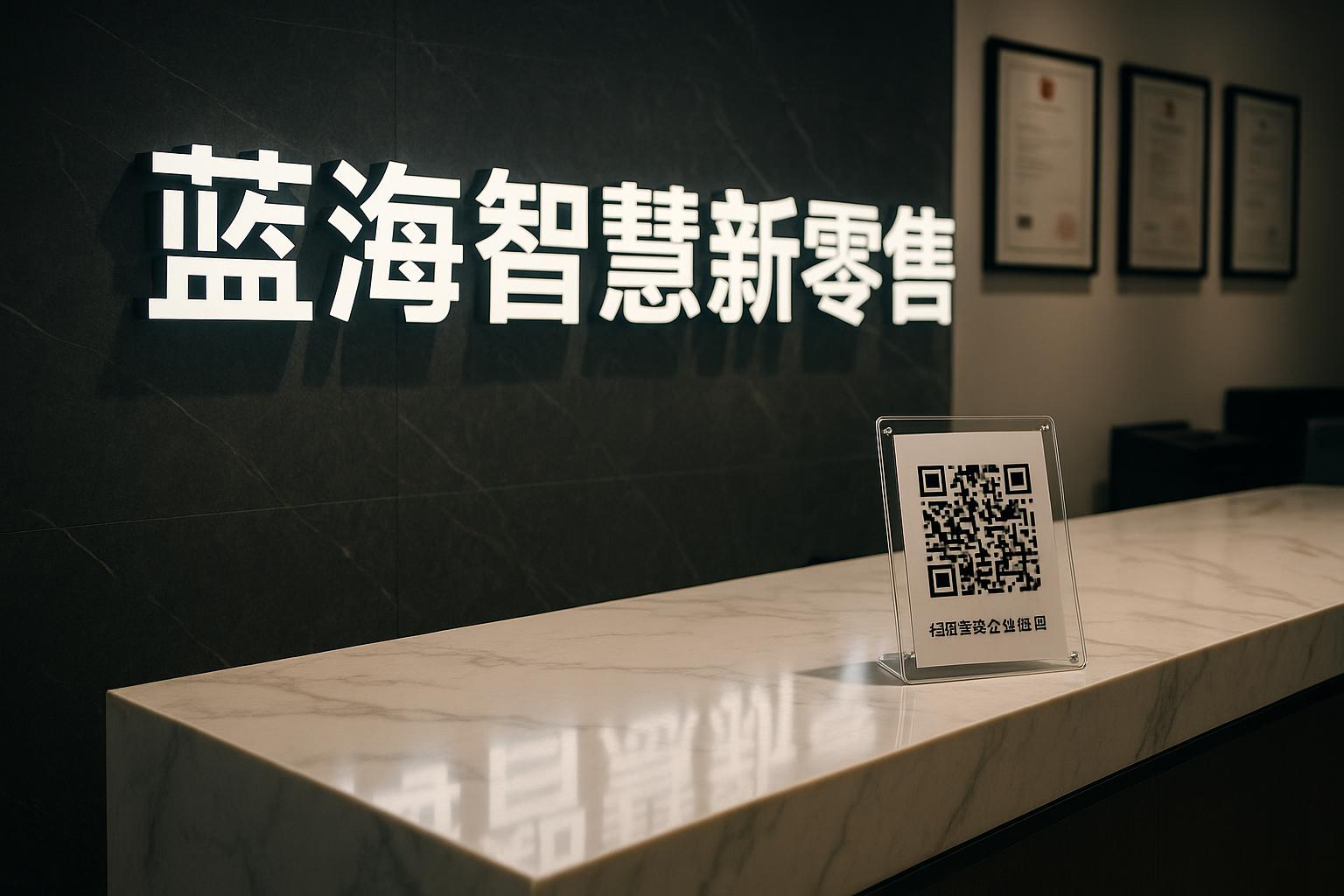 如何查证蓝海智慧新零售的运营资质？