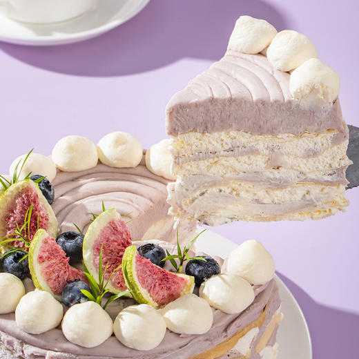 芋泥千层半糖蛋糕 商品图1