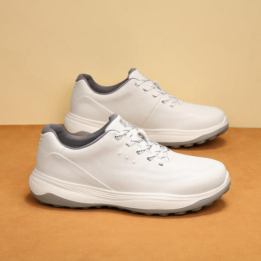 2025新款时尚国潮男鞋百搭小白鞋复古厚底板鞋轻便男士休闲鞋X85WM67823 商品图5