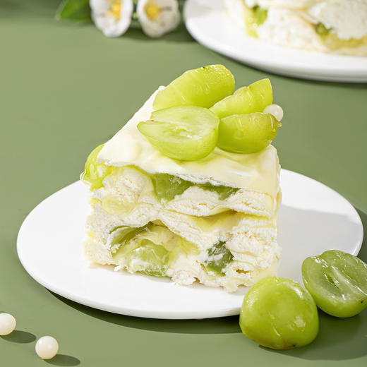 青提千层半糖蛋糕 商品图1