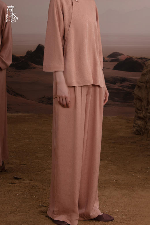 荷木HEMU丨四瓣花语·宽腿裤 商品图2