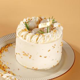 【新品上市】桂花酿4英寸动物奶油分享蛋糕