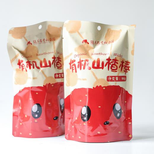 有机山楂棒 90g/袋*2  厂家直发全国包邮配送（偏远地区除外） 商品图0