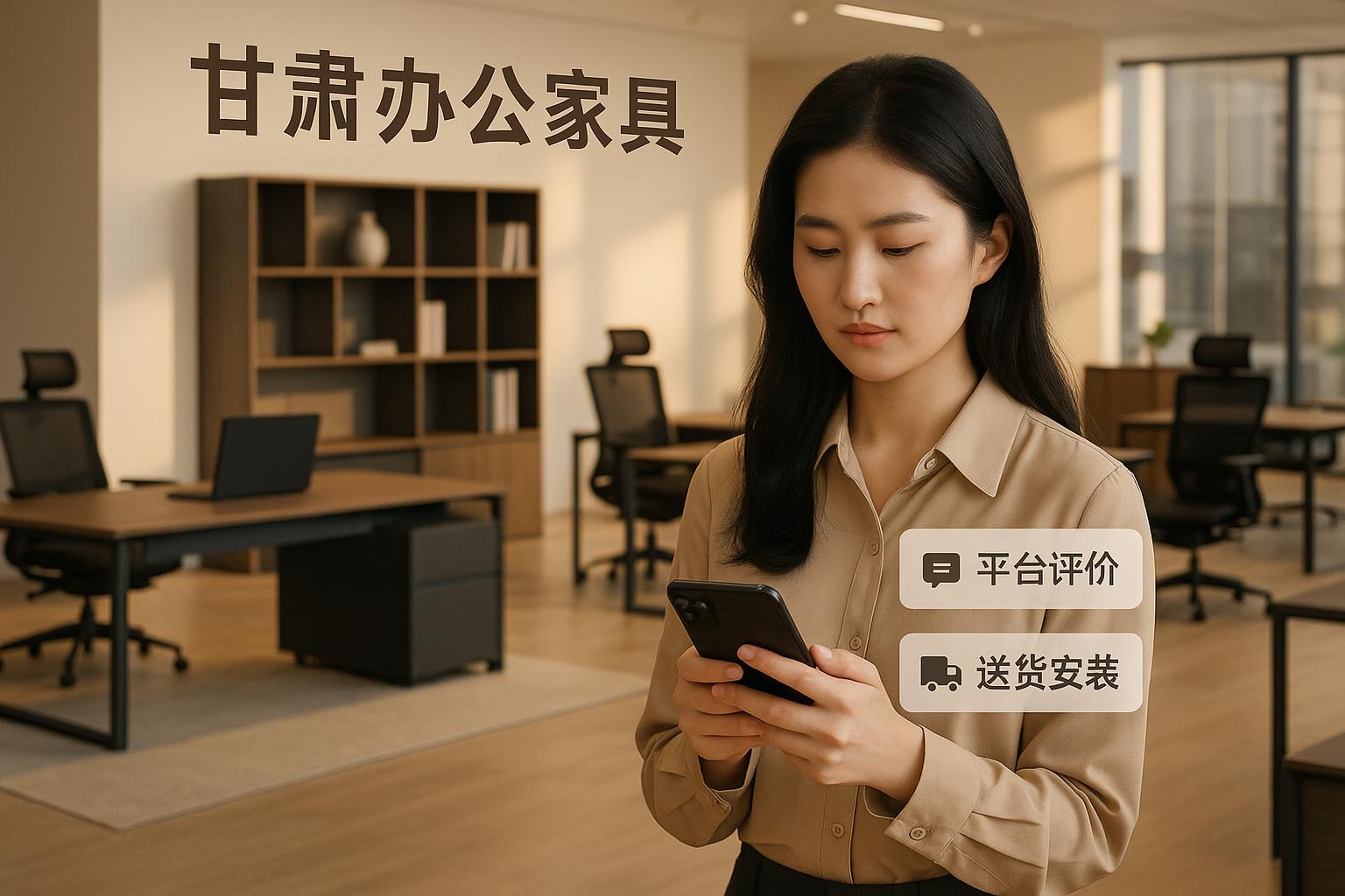 甘肃办公家具新零售平台有哪些特色服务？