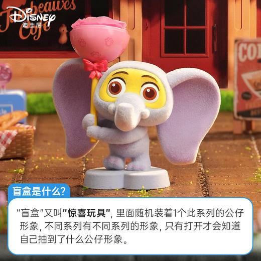 柏治廷 迪士尼花花动物城系列永生花盲盒 商品图3