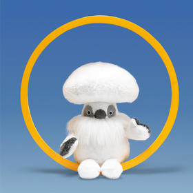 SUNNYMORE 白蘑鸡-高20cm-毛绒摆件SYMC150118