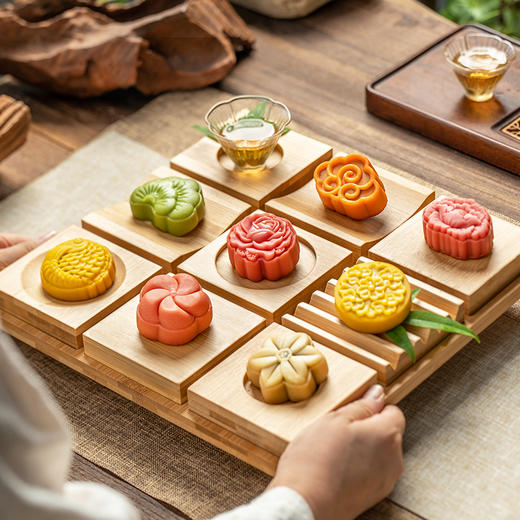 【露华新赠玫瑰鲜花饼】月饼礼盒装864g（仅限原价下单） 商品图2