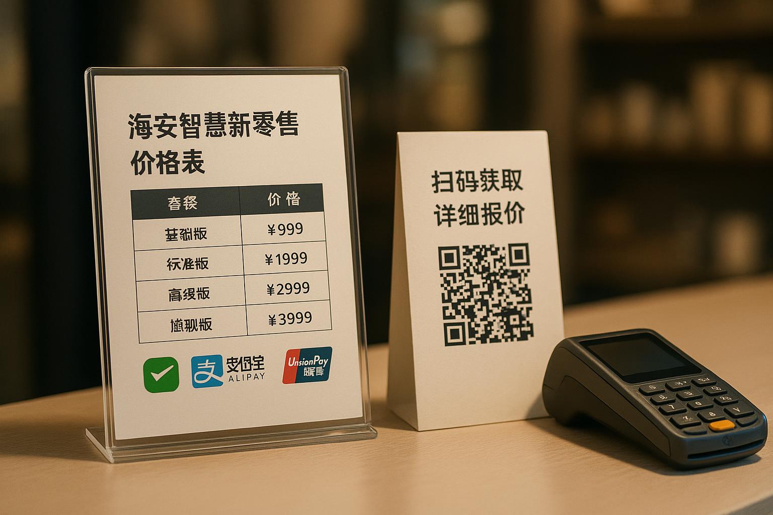 海安智慧新零售基础套餐包含哪些服务？