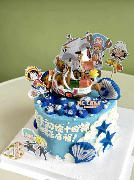 海贼王主题蛋糕 商品图1