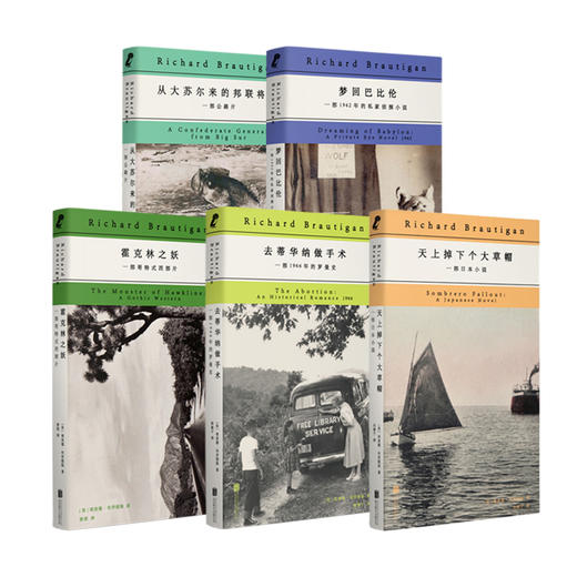 布劳提根作品五种丨《从大苏尔来的邦联将军》《天上掉下个大草帽》《去蒂华纳作手术》《梦回巴比伦》《霍克林之妖》 商品图0