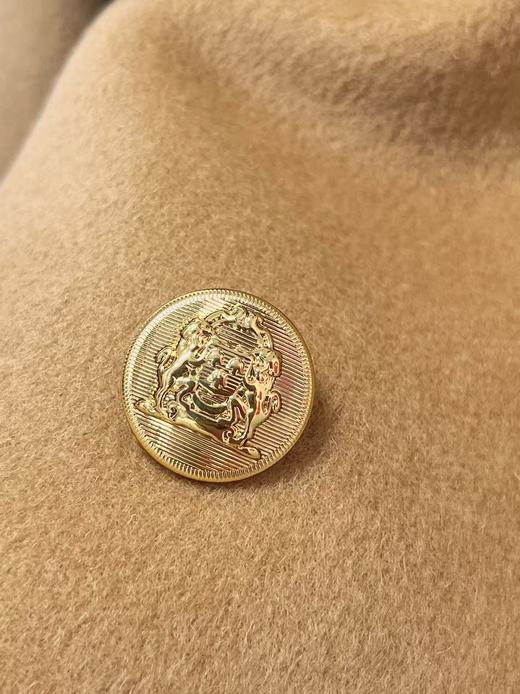 【高端系列】手工定制3691款100%羊毛韩系小香风中款双面尼大衣-喜出 商品图6