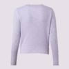 MAXRIENY精致钉珠飞鸽刺绣套头上衣紫色针织毛衫2025春季 商品缩略图4