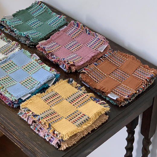 【苏州】尼泊尔手工梭织杯垫 K029 商品图1