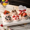【浪漫七夕】6纸杯七夕动物奶油蛋糕 商品缩略图0