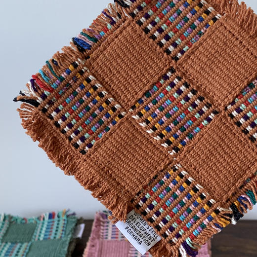 【苏州】尼泊尔手工梭织杯垫 K029 商品图2