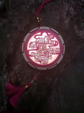 寿星打灯挂件 （定制）