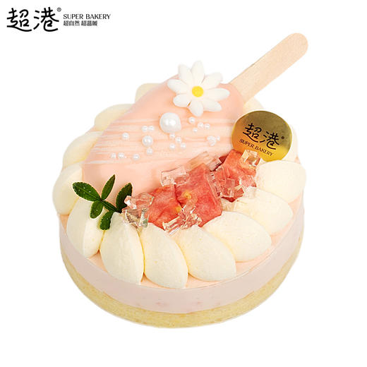 樱花粉桃慕斯蛋糕 商品图2