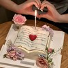 【恋爱物语】浪漫情书蛋糕情侣纪念日鲜花蛋糕 商品缩略图1
