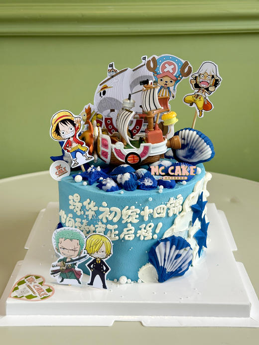 海贼王主题蛋糕 商品图0