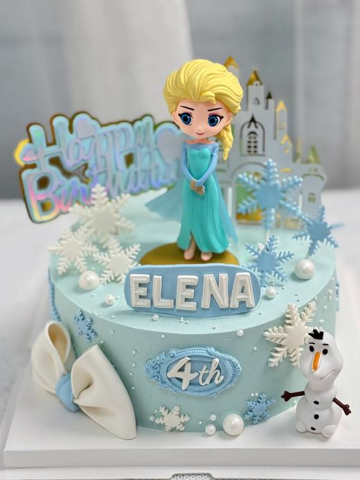 艾莎公主（翻糖）（需要提前24小时预订） 商品图0