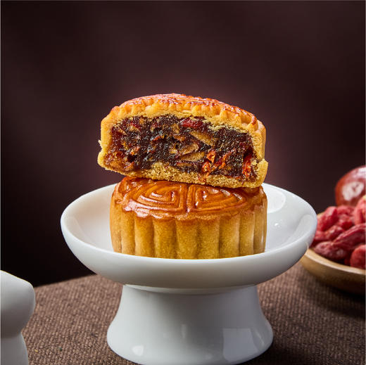 红枣枸杞广式月饼 商品图0