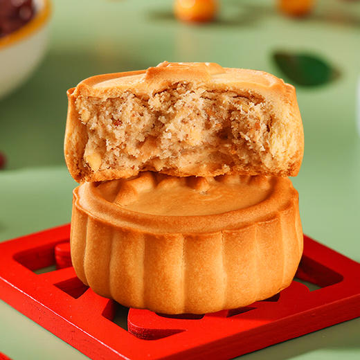 卢师傅月饼白芝麻味38g 商品图0