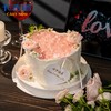 【浪漫七夕】6英寸七夕动物奶油翻糖鲜花蛋糕5选1 商品缩略图1